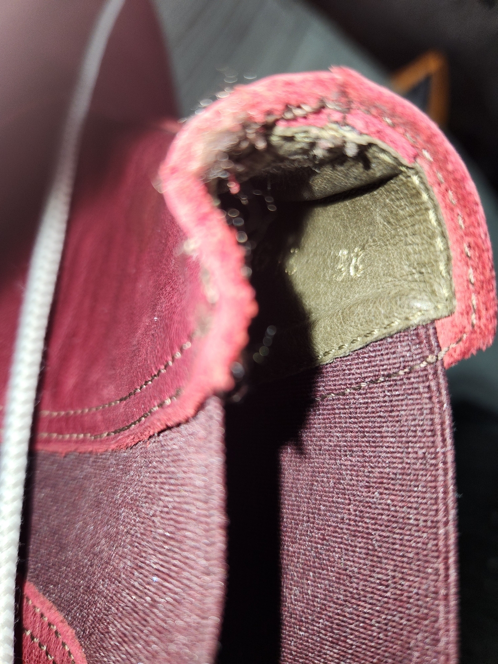 🍉El Naturalista Women's Red Leather Chelsea Ankle Boots - Picture 5 of 7